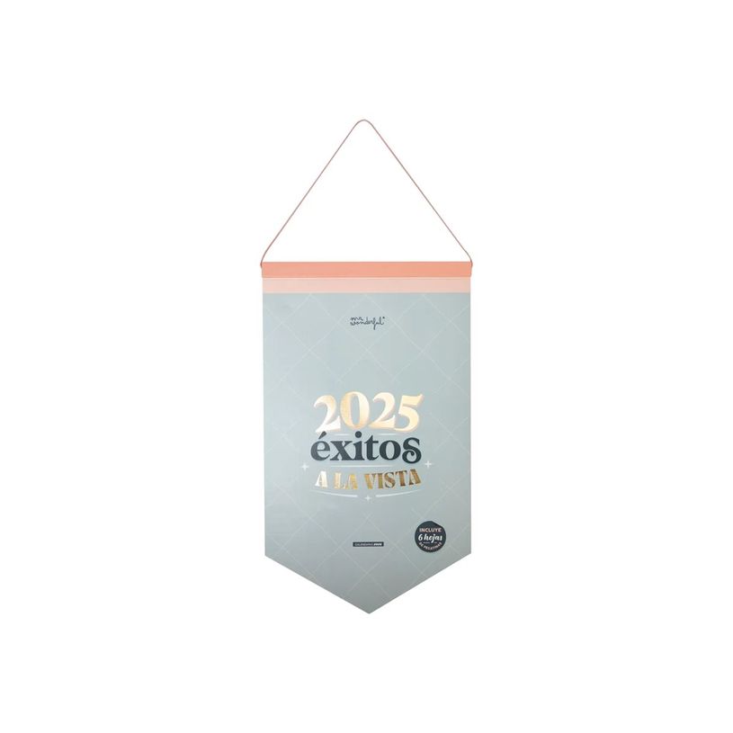 8445641049834-Mr. Wonderful - Calendrier - fixation murale - 2025 - éxitos a la vista - mois par page --P_405233496_5-0