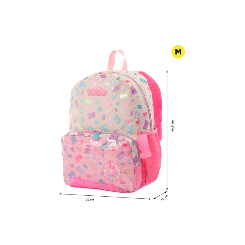 7704758935005-Totto Gummy Bear - Cartable - M - polyester, PVC - Gummy Bear-P_405233727_3-6