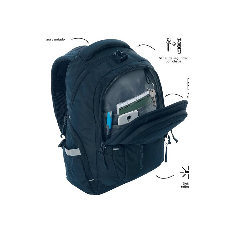 7704758952712-Totto Eufrates - Sac à dos pour ordinateur portable - 13" - salute-P_405233734_2-4