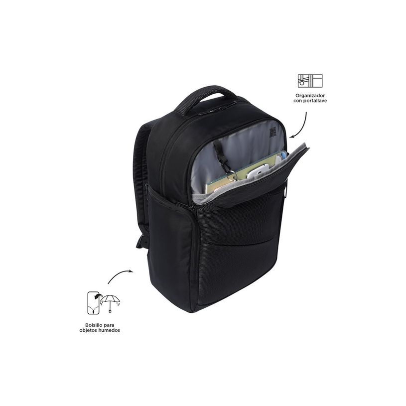 7704758934435-Totto Slant - Sac à dos pour ordinateur portable - grand - 16" - noir-P_405233769_3-4