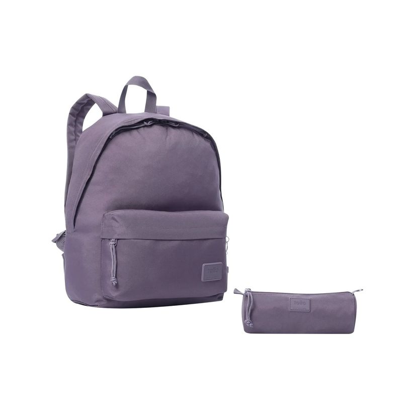 7704758930802-Totto Kalex - Sac à dos et trousse à crayons - 100 % polyester - raisin montana-P_405233826_9-0