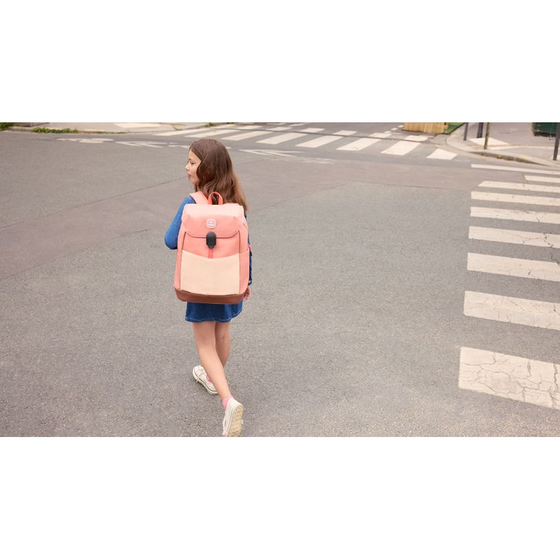 0404052342178-Biopic - Sac à dos scolaire - Noah - rose--7