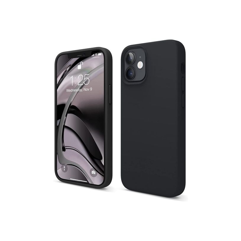 3701263528788-JAYM POP - Coque de protection pour téléphone portable - silicone liquide - noir-P_405235427_4-2