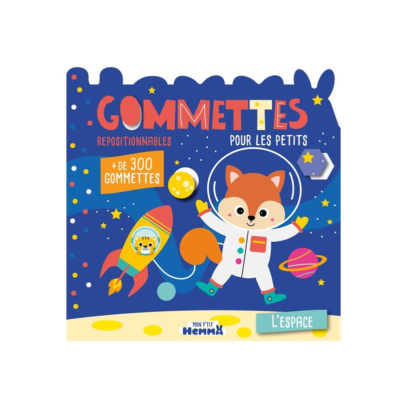 9782508054709-Gommettes pour les petits - L'espace - Mon P'tit Hemma - par Carotte et Compagnie - livre -P_405235488_1-0