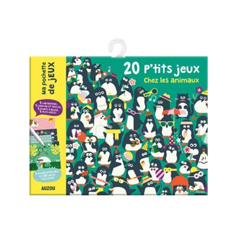 9782733877005-Auzou - Ma pochette de 20 jeux chez les animaux -P_405235875_1-0