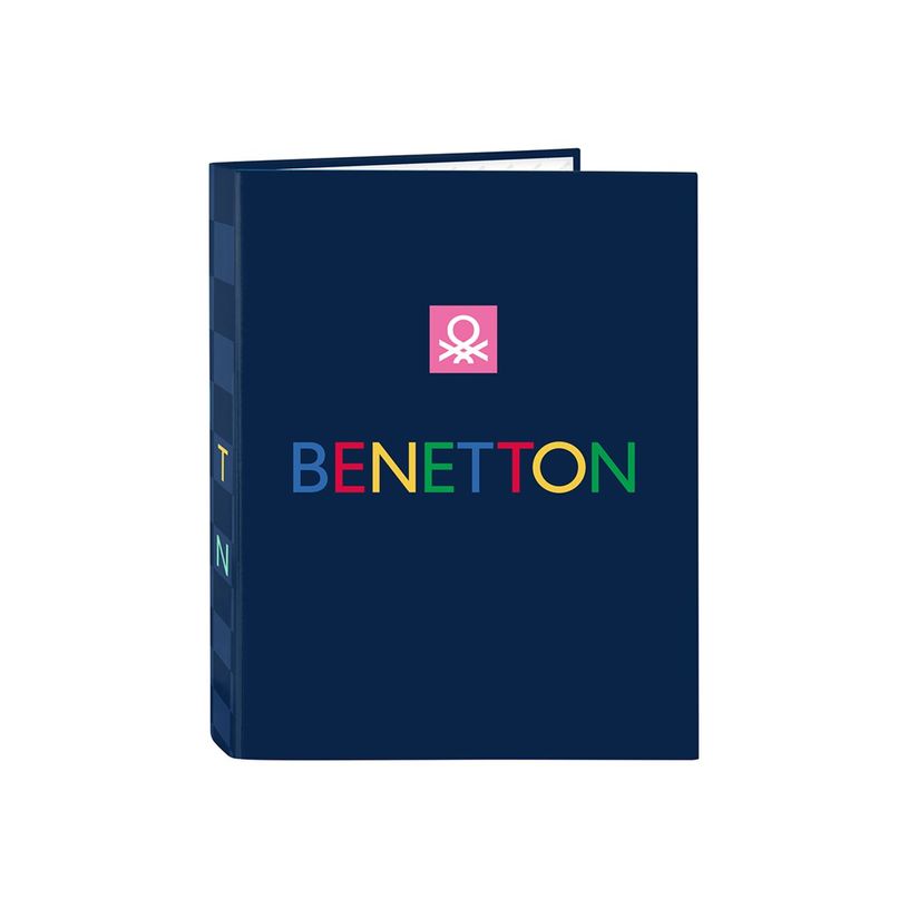 8412688576135-BENETTON - Classeur à anneaux - largeur de dos : 40 mm - Damero-P_405236690_1-0