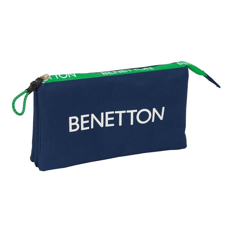 8412688574957-SAFTA - Trousse - triple - Benetton "Green"-P_405237028_1-0