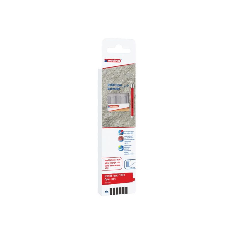 4057305067753-edding - Mine de crayon - graphite - 10H - gris - 5 mm (pack de 6)-P_405239922_4-0