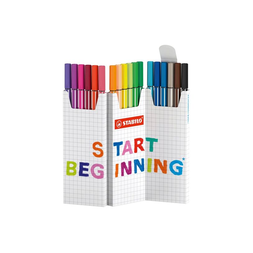 4006381616751-STABILO Pen 68 - Etui zig zag de 18 feutres - pointe moyenne-P_405240018_1-8