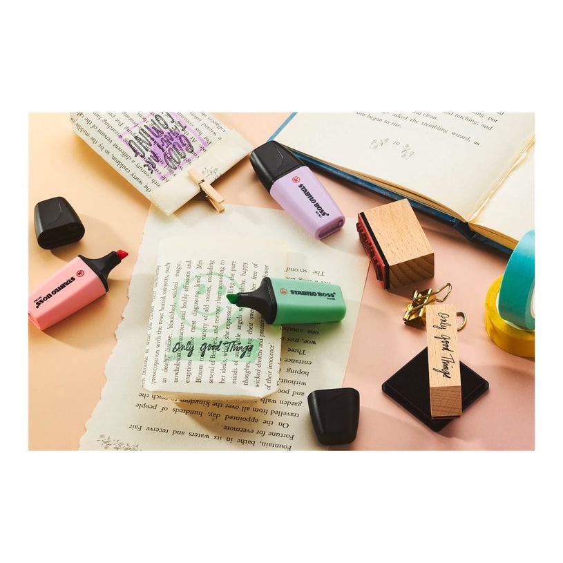 4006381616904-STABILO BOSS MINI Pastel - Surligneur - brosse rose, brume lilas, goût léger de menthe --P_405240031_6-3