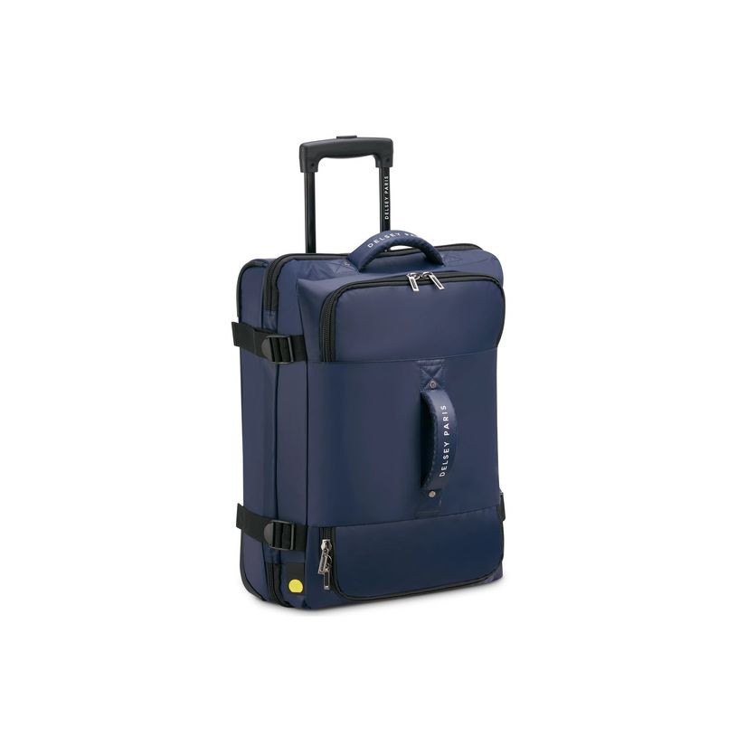 3219110517781-Delsey RASPAIL - Valise verticale S - slim (55 cm) - polyester - bleu-P_405240271_4-9