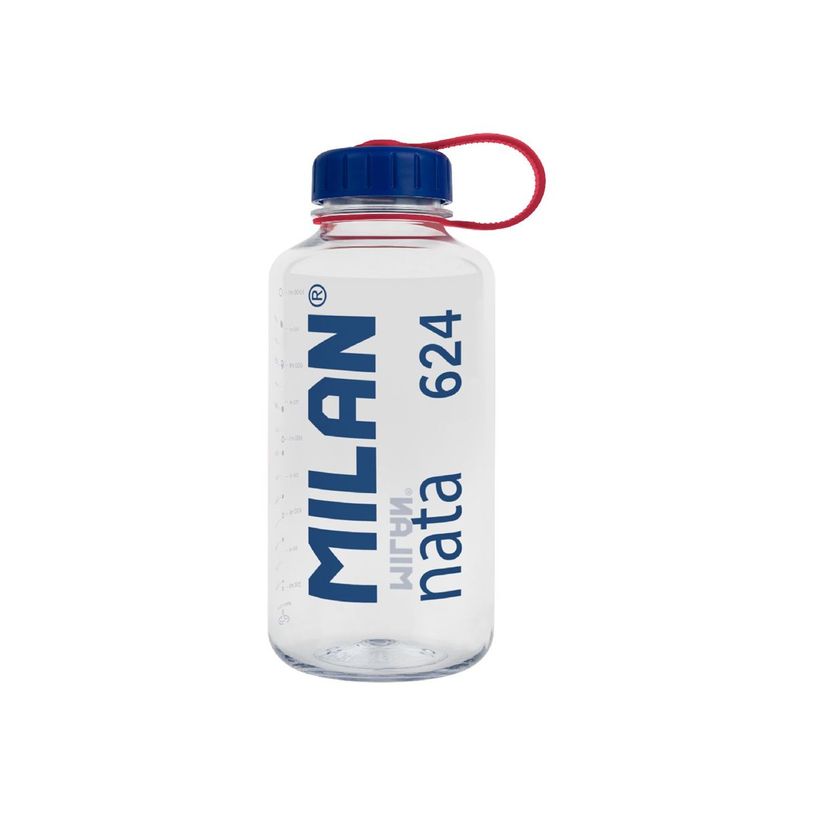 8411574106401-Milan nata 624 - Bouteille d'eau - Taille 9.5 cm diameter - hauteur 21.5 cm - 1 L - clair-P_405241096_1-0
