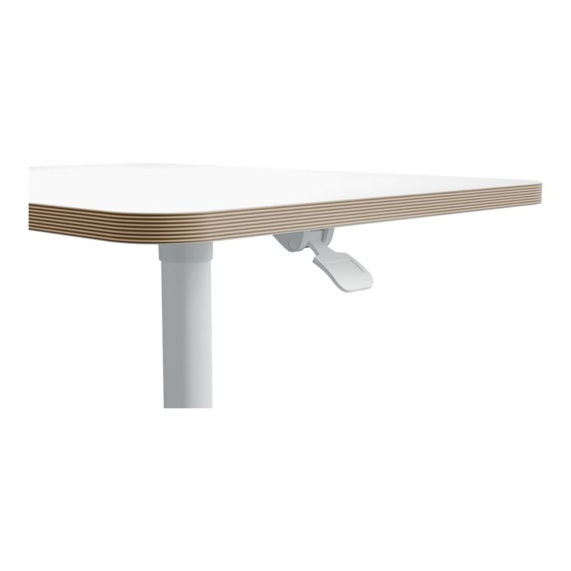 4002432138395-Bureau ERGO - Bureau assis-debout compact - réglable manuel - Blanc-P_405242224_1-2