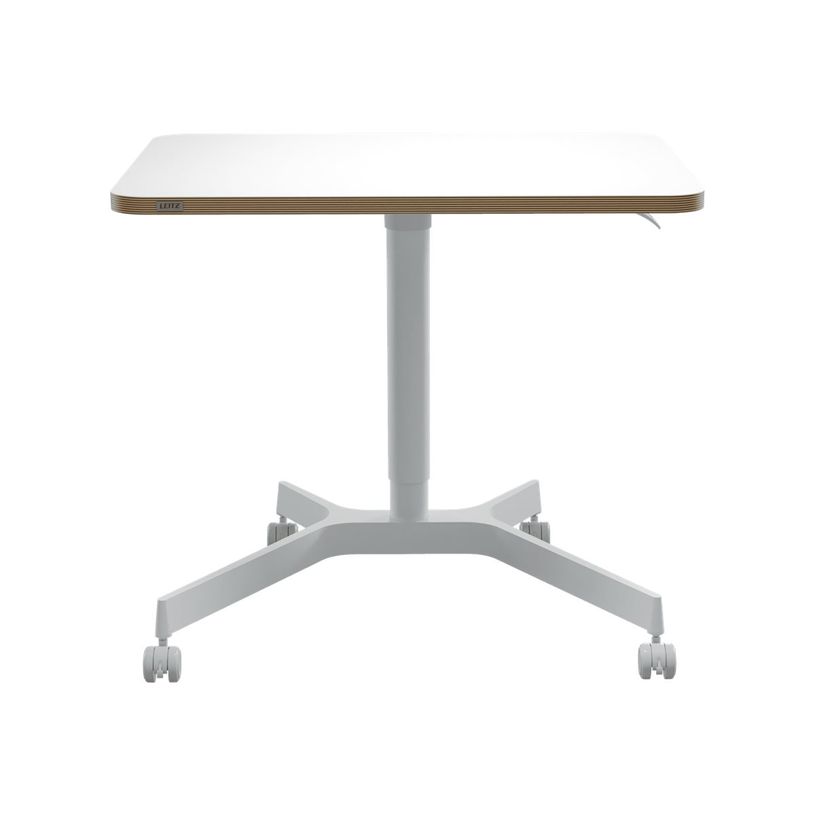 4002432138395-Bureau ERGO - Bureau assis-debout compact - réglable manuel - Blanc-P_405242224_3-0