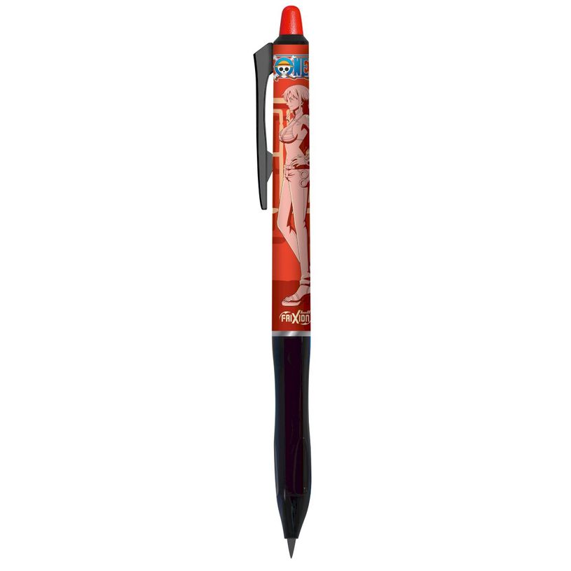 4902505681400-Frixion Ball Plus ONE PIECE - Roller encre gel - pointe moyenne - rouge - Begreen-P_405242307_1-0