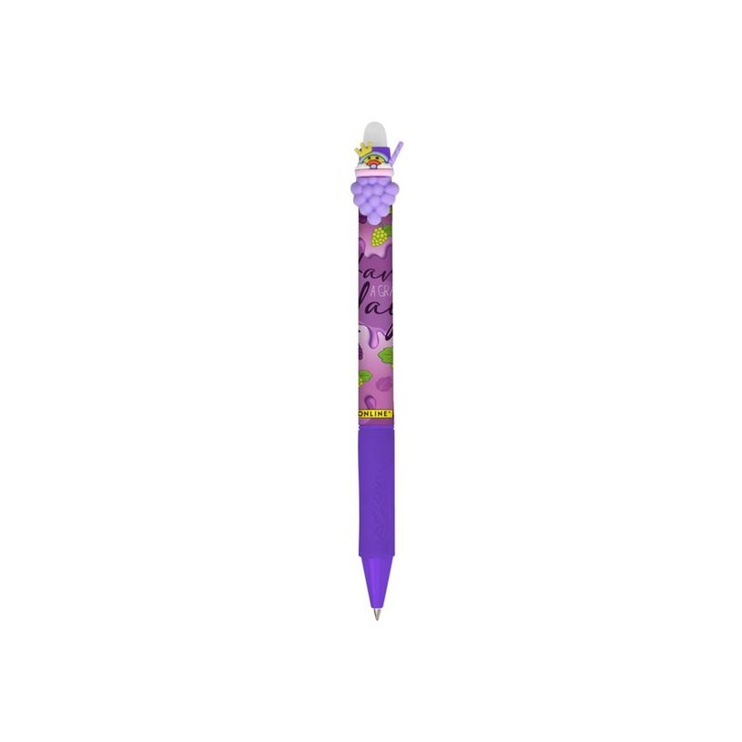 4014421354754-ONLINE magiXX Fun Fruits - Roller - grape time - non permanent - bleu - encre gel - 0.7 mm - moy-P_405242364_2-0