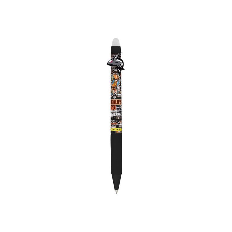 4014421354822-ONLINE magiXX Fun Angry Animals - Roller - angry shark - non permanent - bleu - encre gel - 0.7 mm - moy-P_405242370_2-0