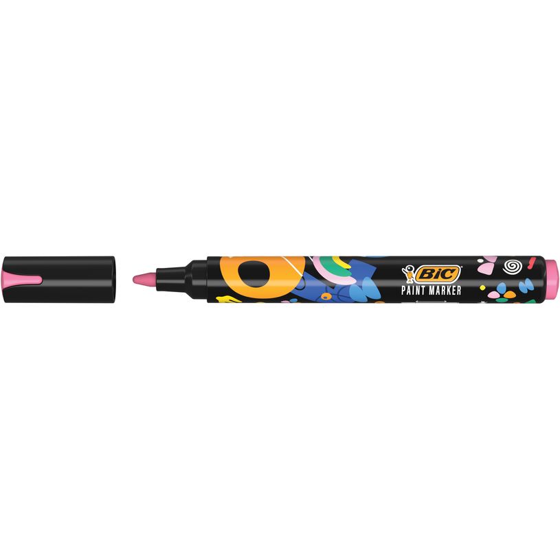 3086123777941-BIC Intensity - Marqueur à peinture - rose - encre à l'eau - moyen-P_405242449_2-1