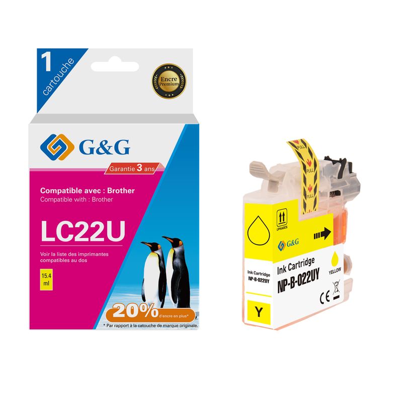 6942383184844-Cartouche compatible Brother LC22U - jaune - G&G-P_405242716_1-0