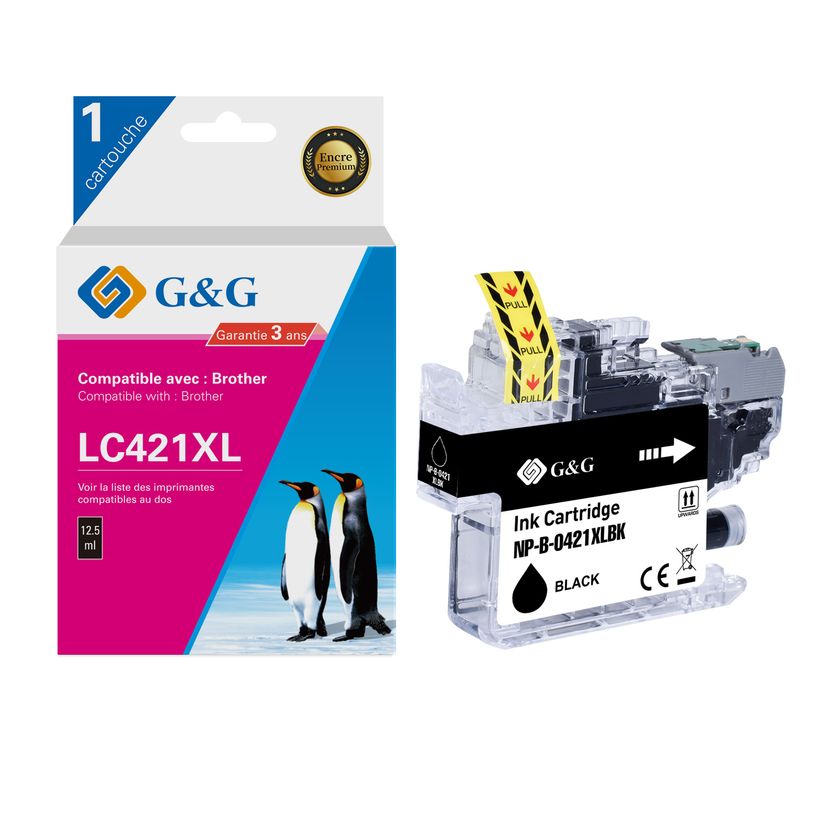 6942383144404-Cartouche compatible Brother LC421XL - noir - G&G-P_405242725_1-0