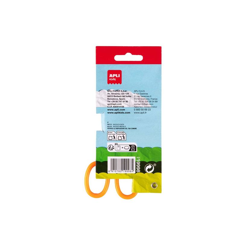 8410782199984-APLI kids - Ciseaux - papier - 135 mm - 4 ans et plus-P_405243324_3-2