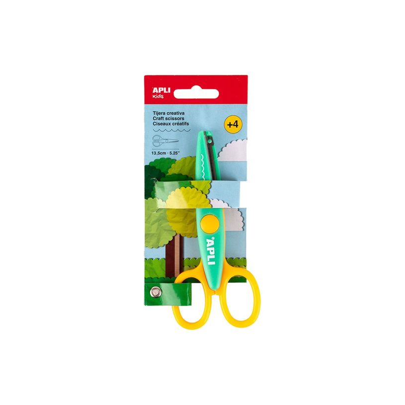 8410782199991-APLI kids - Ciseaux - papier - 135 mm - 4 ans et plus-P_405243325_4-3