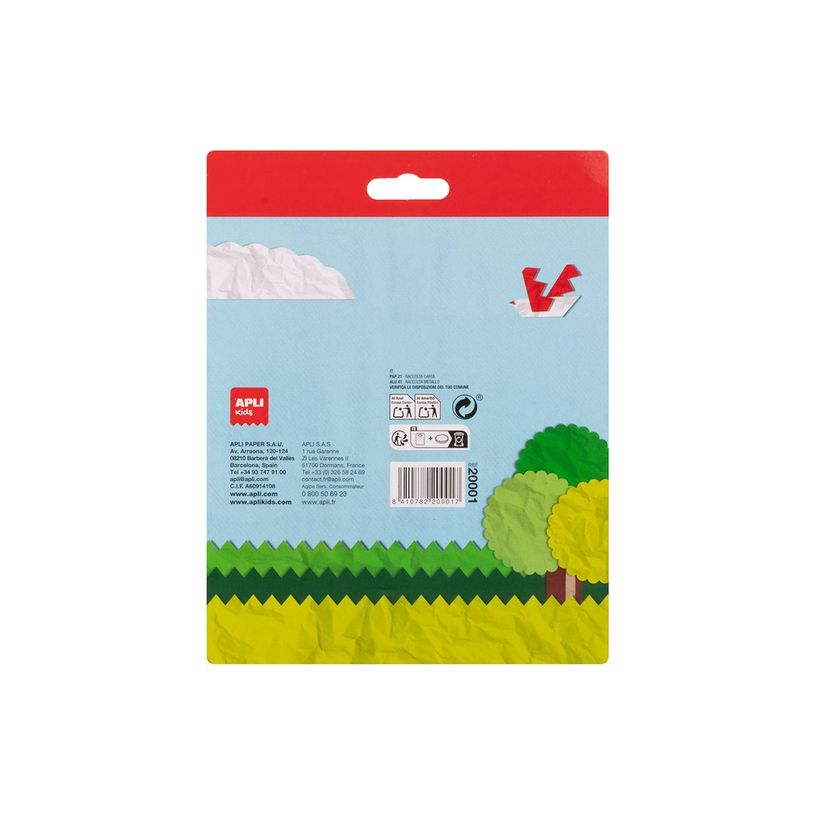 8410782200017-APLI kids - Ciseaux - papier - 135 mm - 4 ans et plus (pack de 3)-P_405243335_4-0