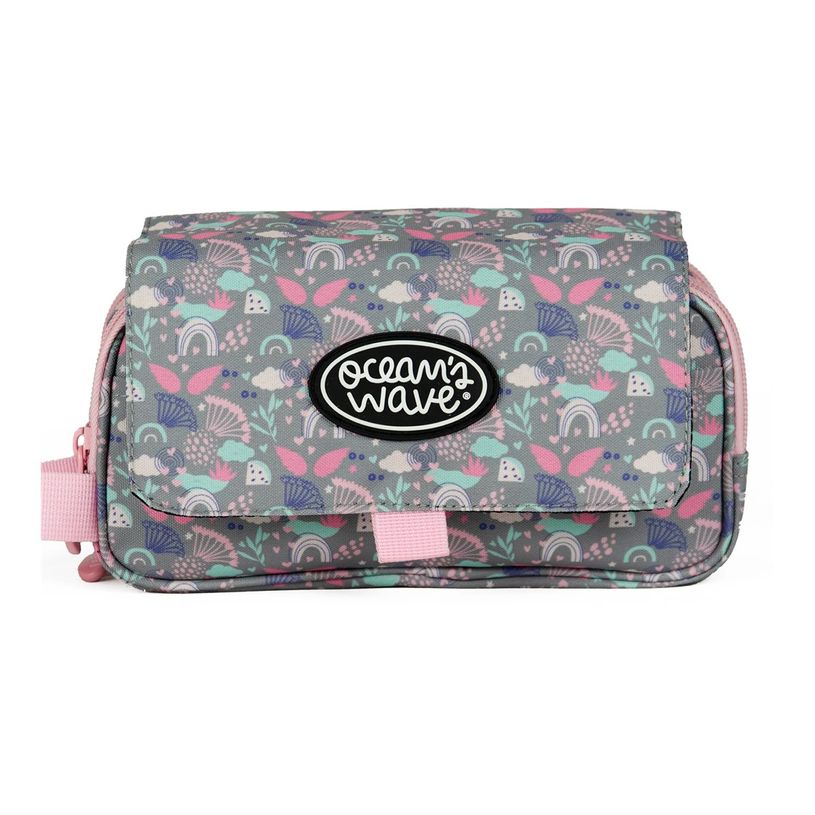8435603317859-Ocean's Wave - Trousse - 3-zipper, with flap - fermeture éclair en métal - Sweet-P_405245663_3-1