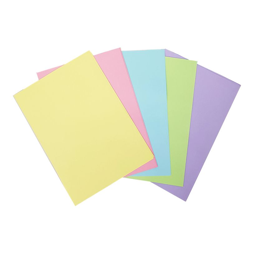 8435603305955-Ocean's Wave - Feuille - A4 (210 x 297 mm) - 100 feuilles / 200 pages - couleurs pastel-P_405245675_3-2