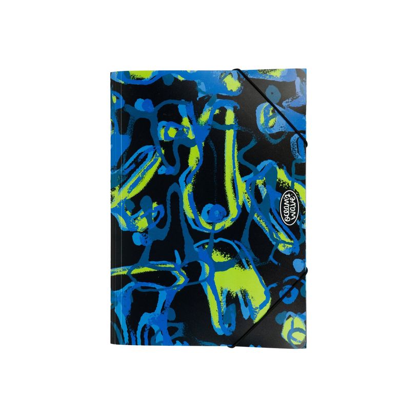 8435603311413-Ocean's Wave - Classeur à attaches - capacité : 12 feuilles - blue liquid-P_405245706_2-2