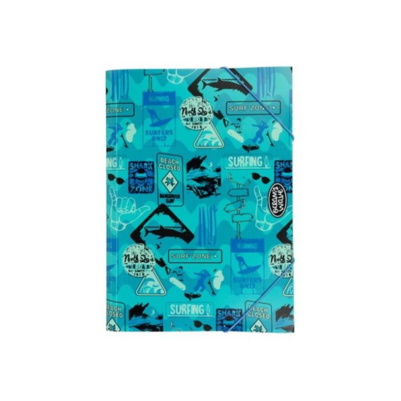 8435603311444-Ocean's Wave - Classeur à attaches - capacité : 12 feuilles - surf-P_405245709_1-0