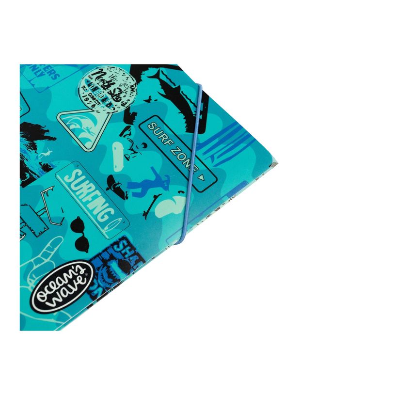 8435603311444-Ocean's Wave - Classeur à attaches - capacité : 12 feuilles - surf-P_405245709_4-2