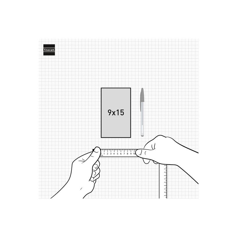 8422952393573-Finocam Nexo - Cahier de notes - petit - 90 x 150 mm - 72 feuilles / 144 pages - papier blanc cassé - uni - couvercle b-P_405246371_4-7