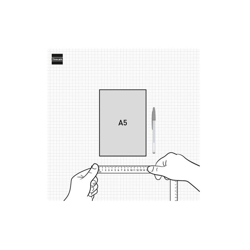 8422952393504-Finocam Nexo - Cahier de notes - A5 (148 x 210 mm) - 72 feuilles / 144 pages - papier blanc cassé - uni - couvert-P_405246412_4-6