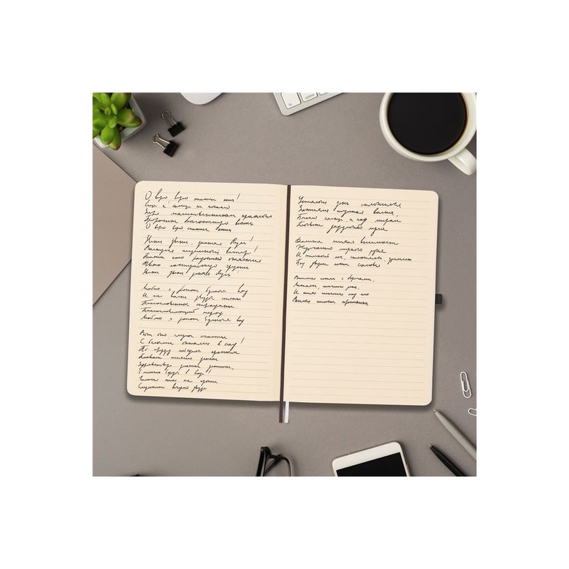 8422952393115-Finocam Nexo - Cahier de notes - A5 (148 x 210 mm) - 72 feuilles / 144 pages - papier blanc cassé - doublé - couverture -P_405246429_5-6