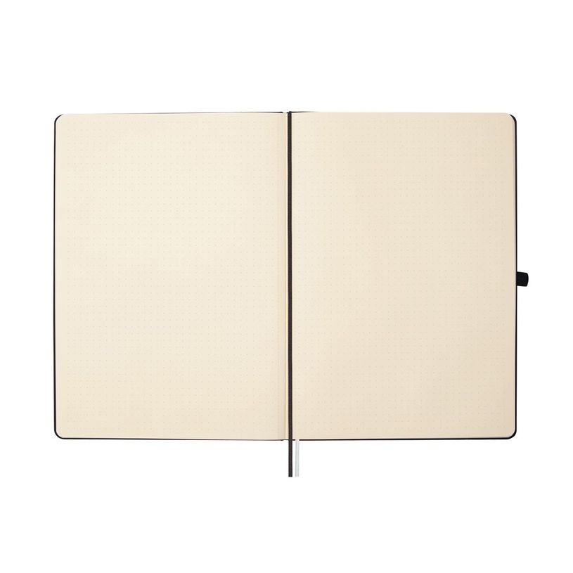8422952393801-Finocam Nexo - Cahier de notes - B5 - 176 x 250 mm - 72 feuilles / 144 pages - papier blanc cassé - pointillé - couvert-P_405246470_1-2