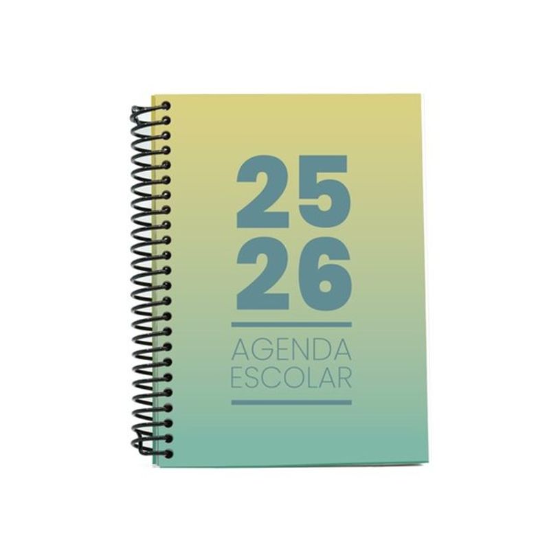 8435603316968-Mimbek - Agenda - 2025-2026 - 1 jour par page - reliure à spirale - A5 (148 x 210 mm) - cream-P_405246809_2-0