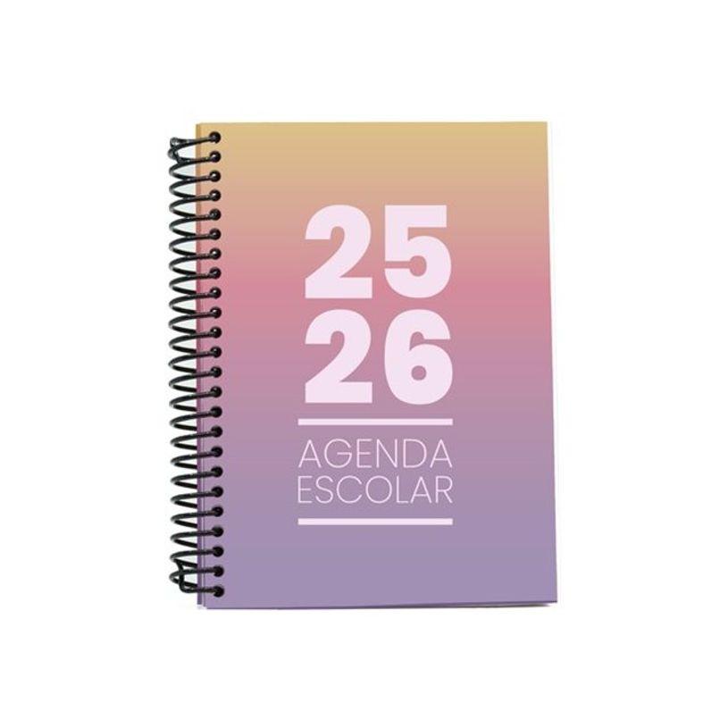 8435603317026-Mimbek - Agenda - 2025-2026 - 1 jour par page - reliure à spirale - A5 (148 x 210 mm) - l-P_405246815_2-0