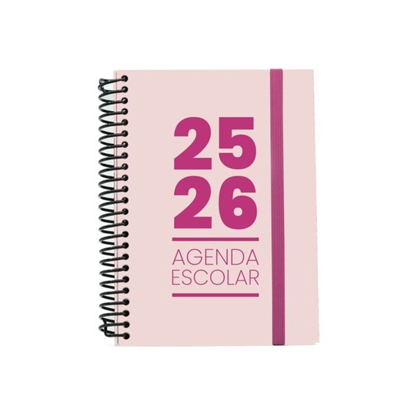 8435603316746-Mimbek - Agenda - 2025-2026 - 1 jour par page - reliure à spirale - A5 (148 x 210 mm) - r-P_405246837_2-0