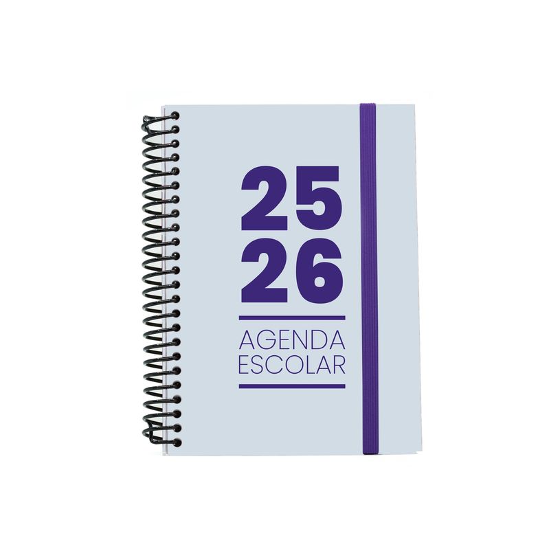 8435603316777-Mimbek - Agenda - 2025-2026 - 1 jour par page - reliure à spirale - A5 (148 x 210 mm) - b-P_405246840_3-1