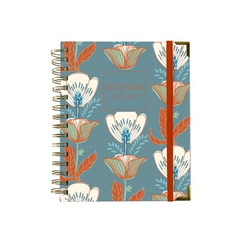 8435603317224-Sweetcolor - Agenda - 2025-2026 - 2 jours par page - reliure à anneaux métalliques - 175-P_405246891_2-0