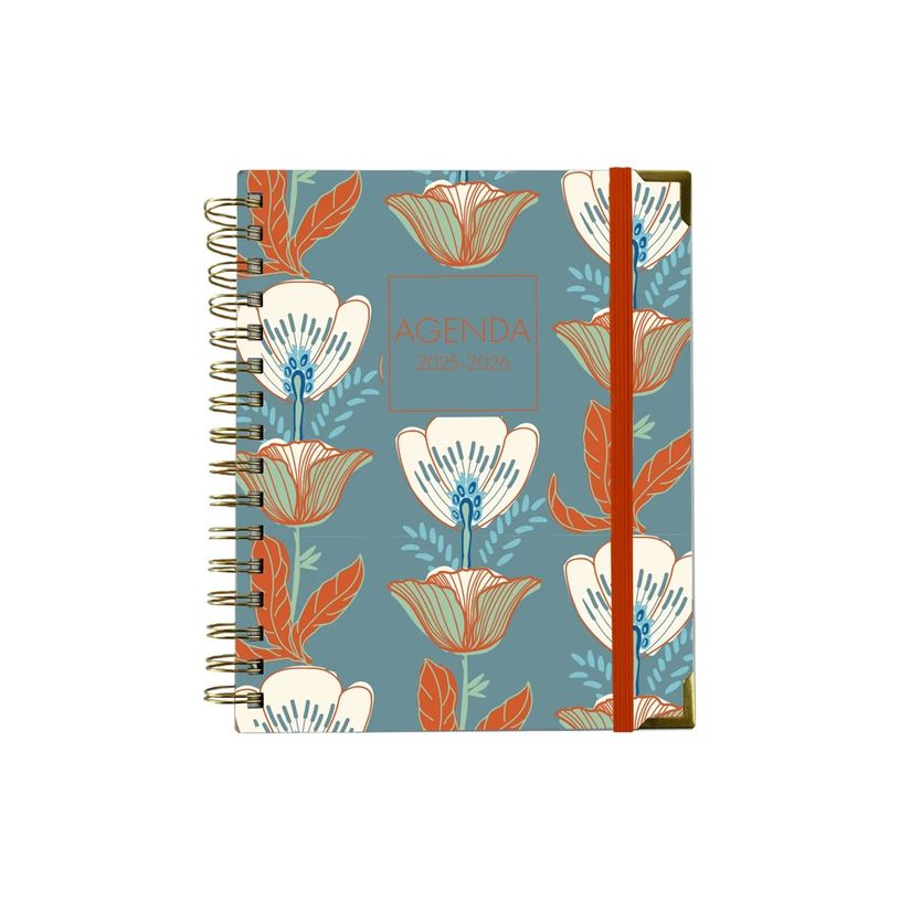 8435603317224-Sweetcolor - Agenda - 2025-2026 - 2 jours par page - reliure à anneaux métalliques - 175-P_405246891_4-2