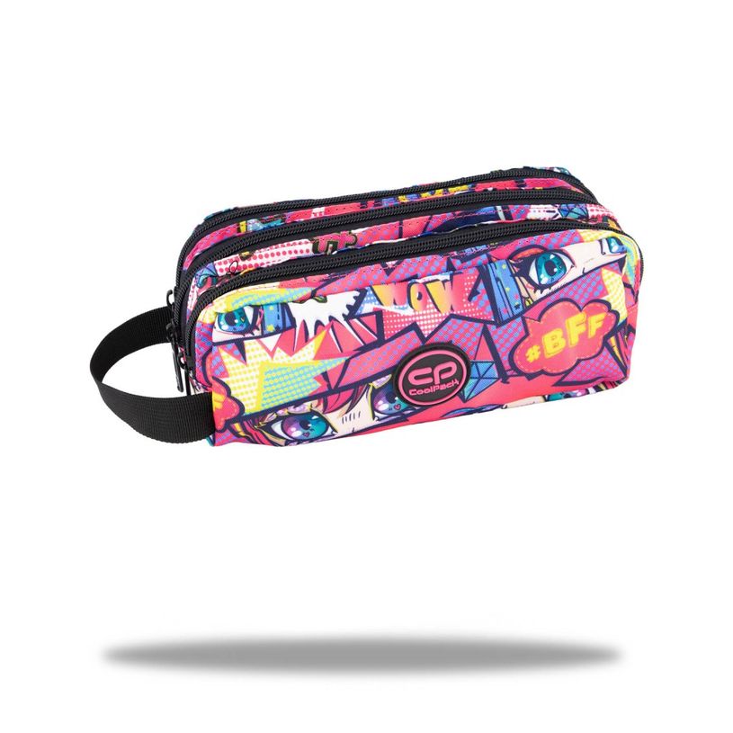 5903686393211-CoolPack PRIMUS - Trousse - polyester - rose - pink anime--0