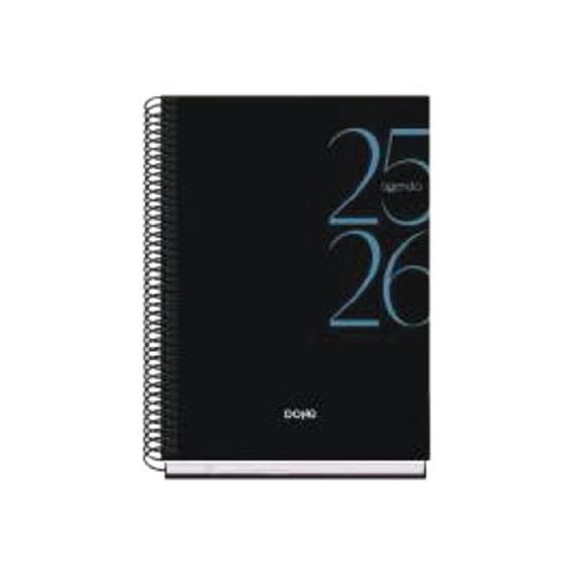 8421938520637-Dohe SYSTEM - Agenda - 2025 - 2026 - 1 jour par page - reliure à spirale - A5 (150 x 210 mm) - 144 feuilles --P_405247028_2-0