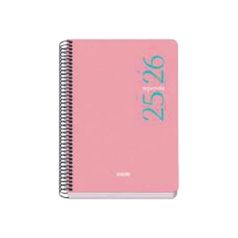 8421938520736-Dohe Esencial - Agenda - 2025 - 2026 - 1 jour par page - reliure à spirale - A5 (150 x 210 mm) - 144 feuille-P_405247031_1-0