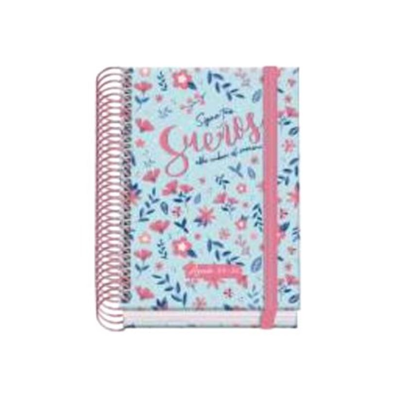 8421938520514-Dohe Prime - Agenda - 2025-2026 - 1 jour par page - reliure à spirale - A6 (120 x 170 mm) - 144 feuilles - fleur - carton -P_405247038_2-0