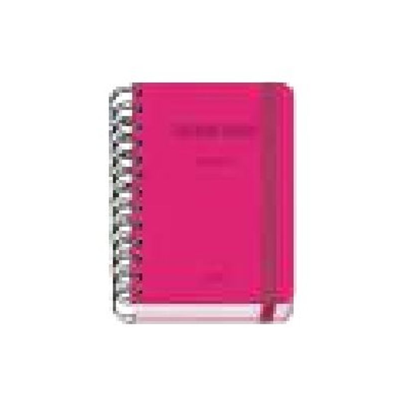 8421938520231-Dohe Colour Vibes - Agenda - 2025-2026 - 1 jour par page - reliure à anneaux métalliques - A6 (120 x 170 mm) - 152 feuilles - rose - carton -P_405247097_2-0