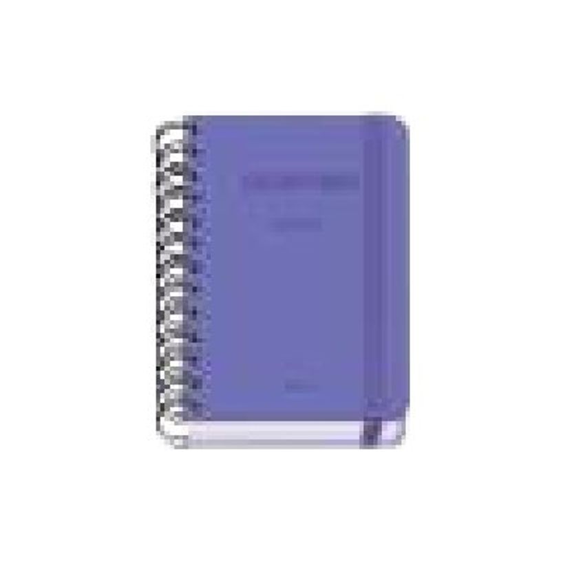 8421938520255-Dohe Colour Vibes - Agenda - 2025-2026 - 1 jour par page - reliure à anneaux métalliques - A6 (120 x 170 mm) - 152 feuilles - violet - carton -P_405247099_2-0