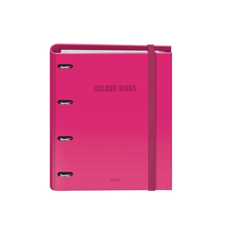 8421938518757-Dohe Color Vibes - Classeur à anneaux - largeur de dos : 40 mm - pour A4 (210 x 297 mm) --P_405247141_3-1