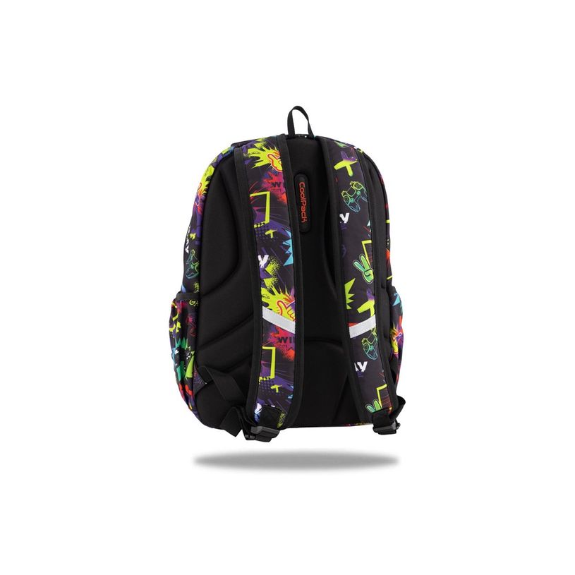 5903686392474-CoolPack STRIKE - Cartable - mousse EVA moulée, tissu respirant - neon game-P_405248048_3-4